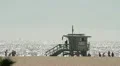 Lifeguard Tower on Venice Beach (Version 1 of 3) HD Footage