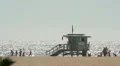 Lifeguard Tower on Venice Beach (Version 1 of 3) HD Footage