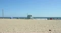 Lifeguard Tower on Venice Beach (Version 3 of 3) HD Footage