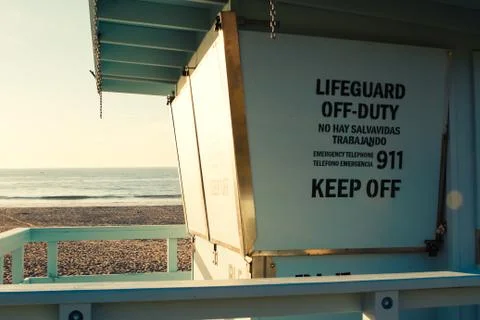 Lifeguard Watch Tower Stock Photos