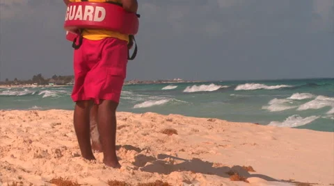 Lifeguards Stock Footage 1065053