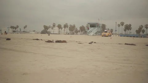 Lifeguard's station Stock-Footage 96417970