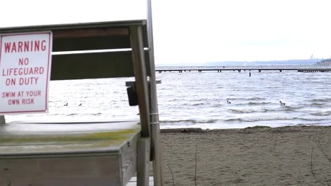 LifeGuardTowerSecondAngle 1080 動画素材 85143646