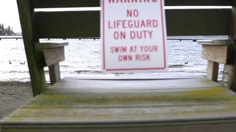 LifeGuardTowerThirdAngle 1080 動画素材 84922175