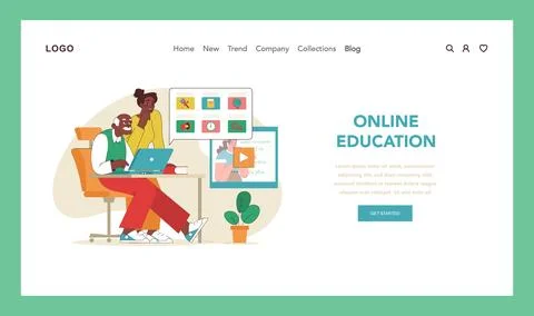 Lifelong learning concept. Vector illustration 스톡 일러스트