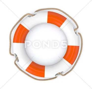 Lifesaver Stock Illustration
