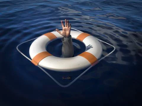Lifesaver 写真素材