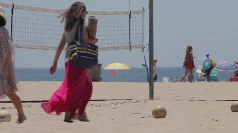 Lifestyle by the beach Stock Footage 46803573