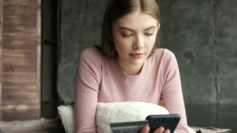 Lifestyle. Easy pay using smart phone or digital device Video stock 88602169