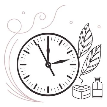 Lifestyle electronic gadgets: aroma diffuser, modern design. Illustrazione stock