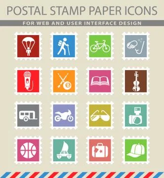 Lifestyle icon set Stock Illustration