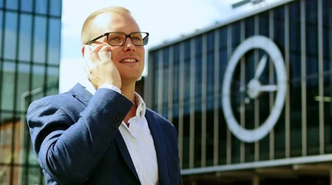 Lifestyle portrait of young successful businessman. career people professionals Stock-Footage 59144248