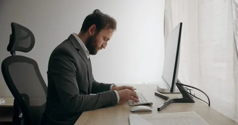 Lifestyle of present and working using communication technology. Video stock 313348002