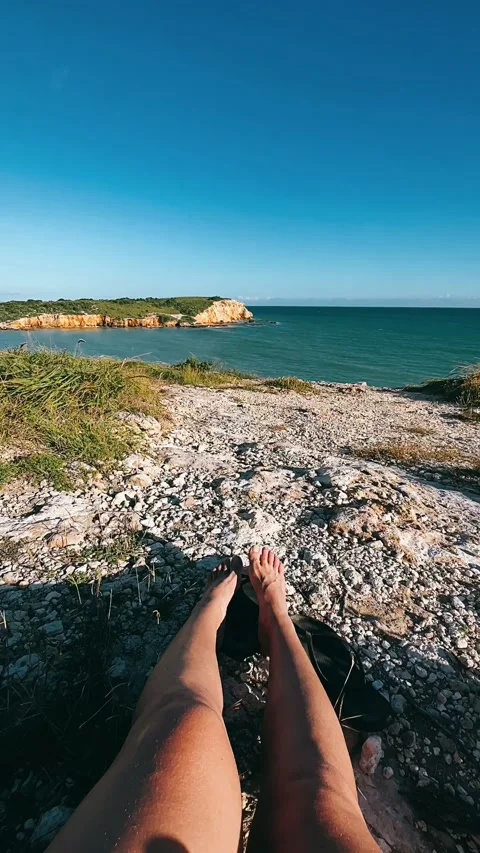 Liffs,cliffside,sunset, sea, sun, water, sky, ocean, Stock Footage 233623489