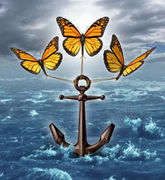 Lifting the burden Stock Illustration