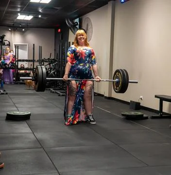 Lifting in drag Stock Photos
