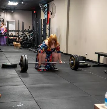 Lifting in drag Stock Photos