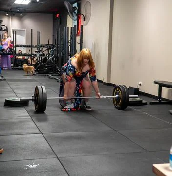 Lifting in drag Stock Photos