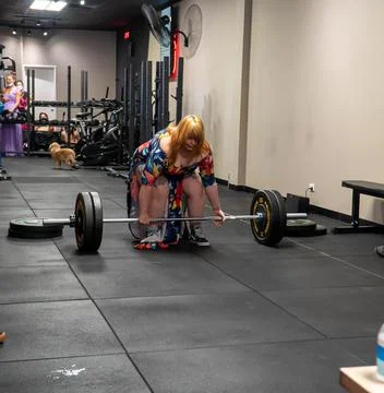 Lifting in drag Stock Photos
