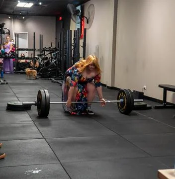 Lifting in drag Stock Photos