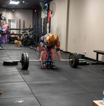 Lifting in drag Stock Photos