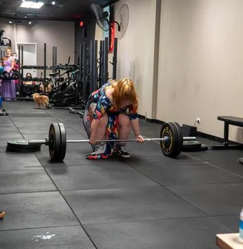 Lifting in drag Stock Photos