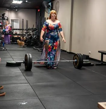 Lifting in drag Stock Photos