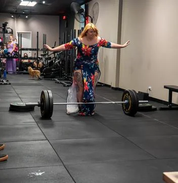 Lifting in drag Stock Photos