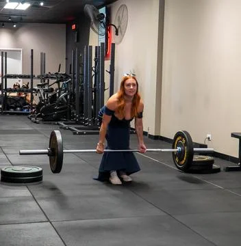 Lifting in drag Foto stock