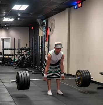 Lifting in drag Stock Photos