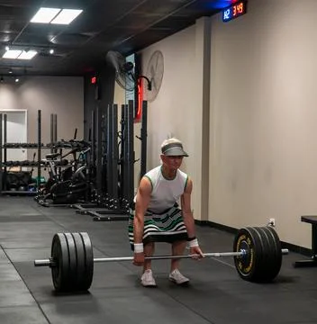 Lifting in drag Stock Photos