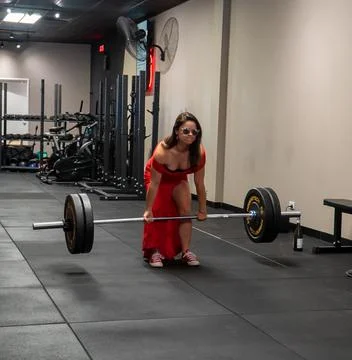 Lifting in drag Foto stock