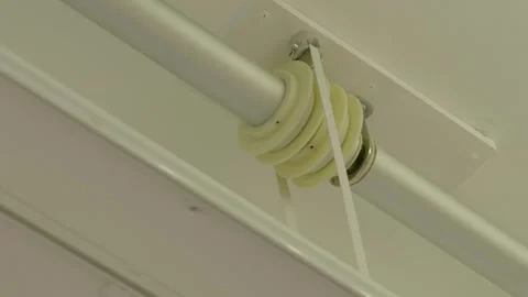 Lifting mechanism, cornice, elevator, for sewing industries Stock Footage 276870208