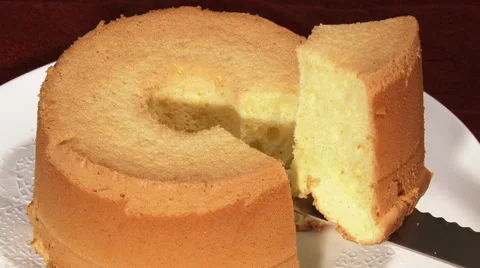 Lifting a piece of cake Stock Footage 47579468