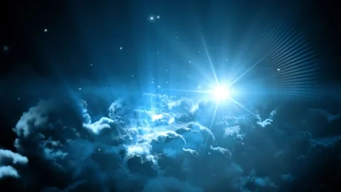 Light above the Clouds Stock Footage 317840667