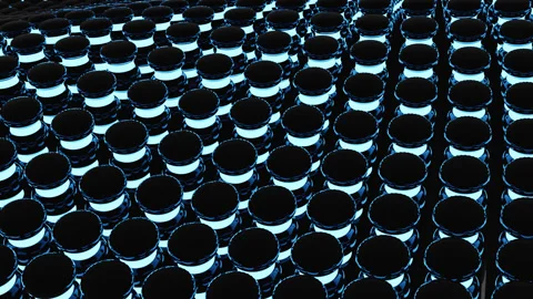 Light abstract animation Stock Footage 184907278