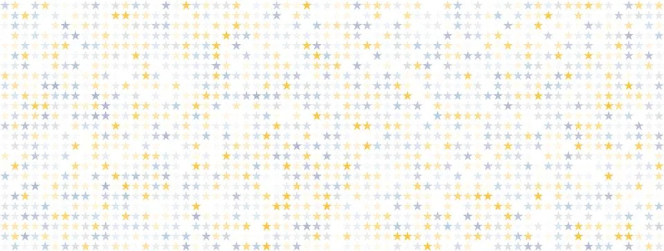 Light abstract background, vector texture with halftone yellow and violet stars Stock Illustration
