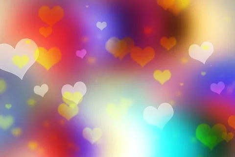 Light abstract bokeh background by blur or defocused at light element use for Stock Illustration