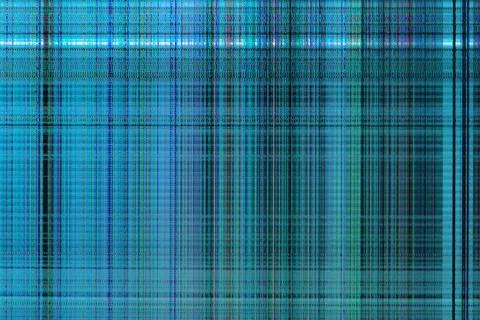 Light abstract digital background: damaged screen matrix with interference of Foto stock