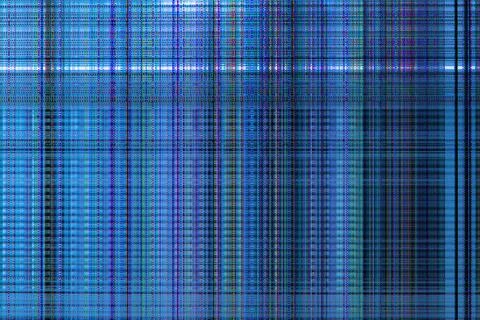 Light abstract digital background: damaged screen matrix with interference of Foto stock