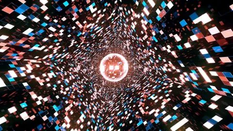 Light abstract for event, concert, presentation, music videos, party, vj, led Stock Illustration