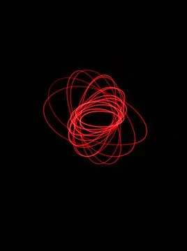 Light abstract forms symmetrical round different colors Stock Photos