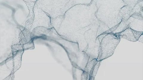 Light Abstract Particles Background Stock Illustration