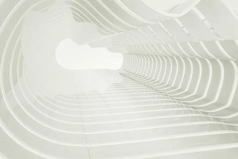 Light abstract three-dimensional background. 3d render illustration Stock Illustration