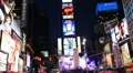 Light ads at Times Square Video HD