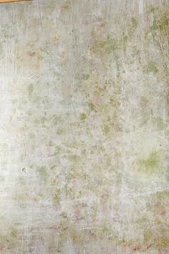 Light aged background with a texture of a green shade of wood, grunge Foto stock