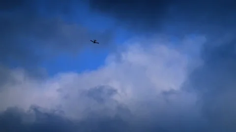 Light aircraft Stock Footage 119222443