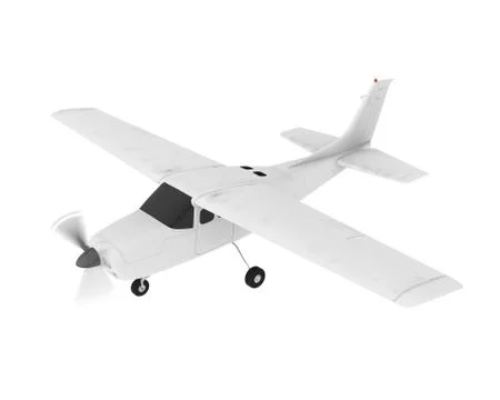 Light Aircraft Isolated Stock Illustration