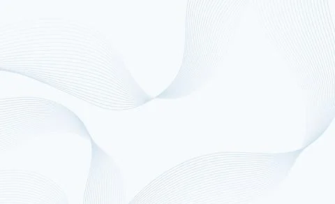 A light, airy background with fine, flowing lines. A ghostly white color. Stock Illustration