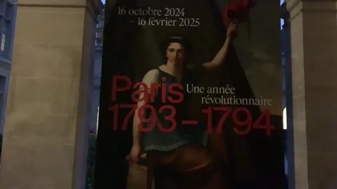 Light amidst Terror: How Paris underwent social change despite Robespierre's rep Stock Footage 291530420